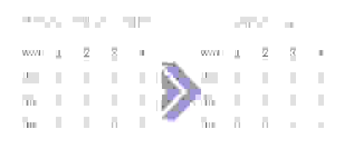 Initial array and the results of s1