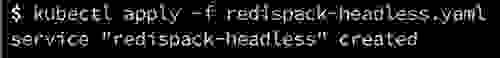 Redis Enterprise Kubernetes Headless Service
