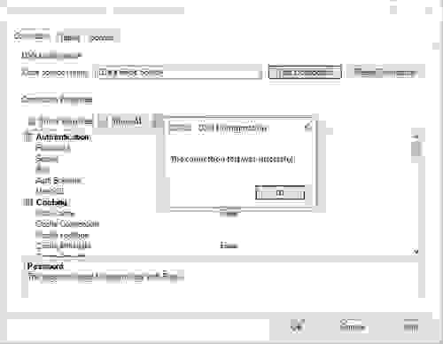Connection successfull