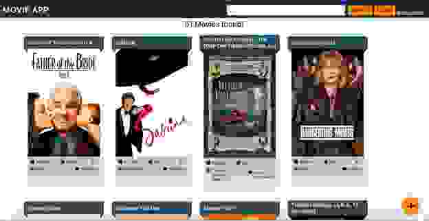 Movie application demo