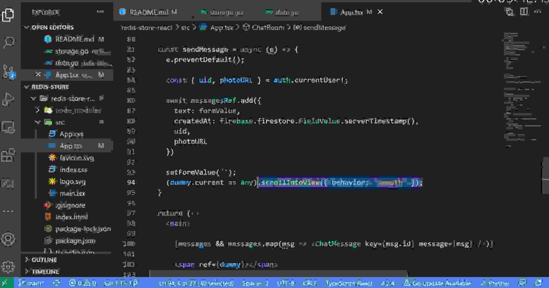 a computer interface for coding with json
