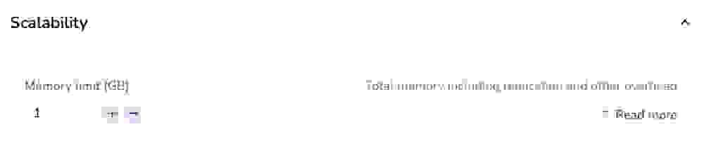 Sizing your database in the Redis Cloud console