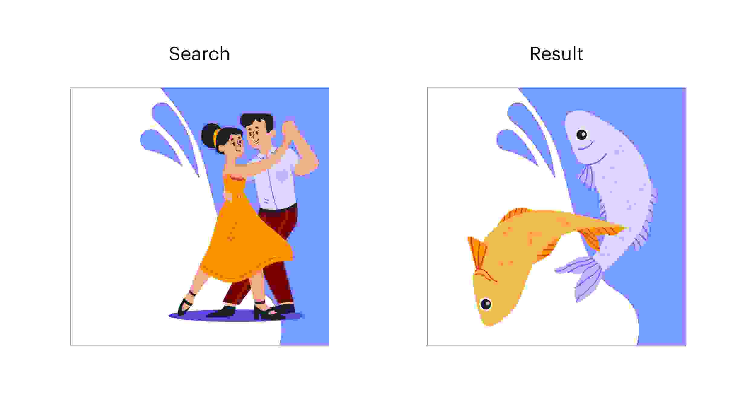 imagine using an image of two people