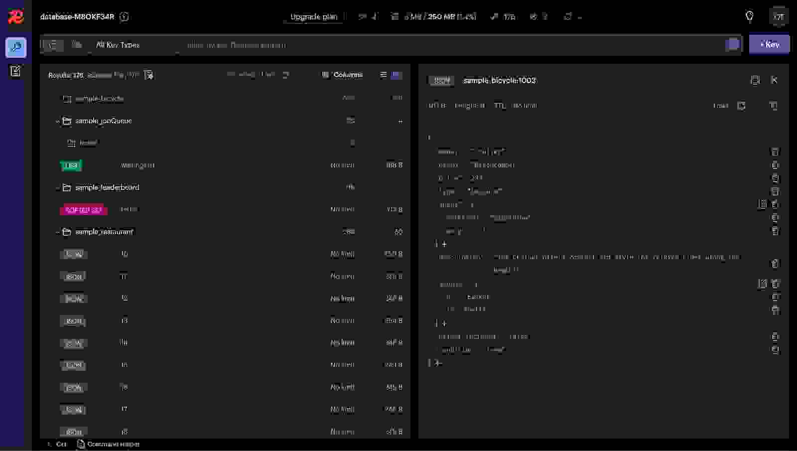 Redis Insight Database